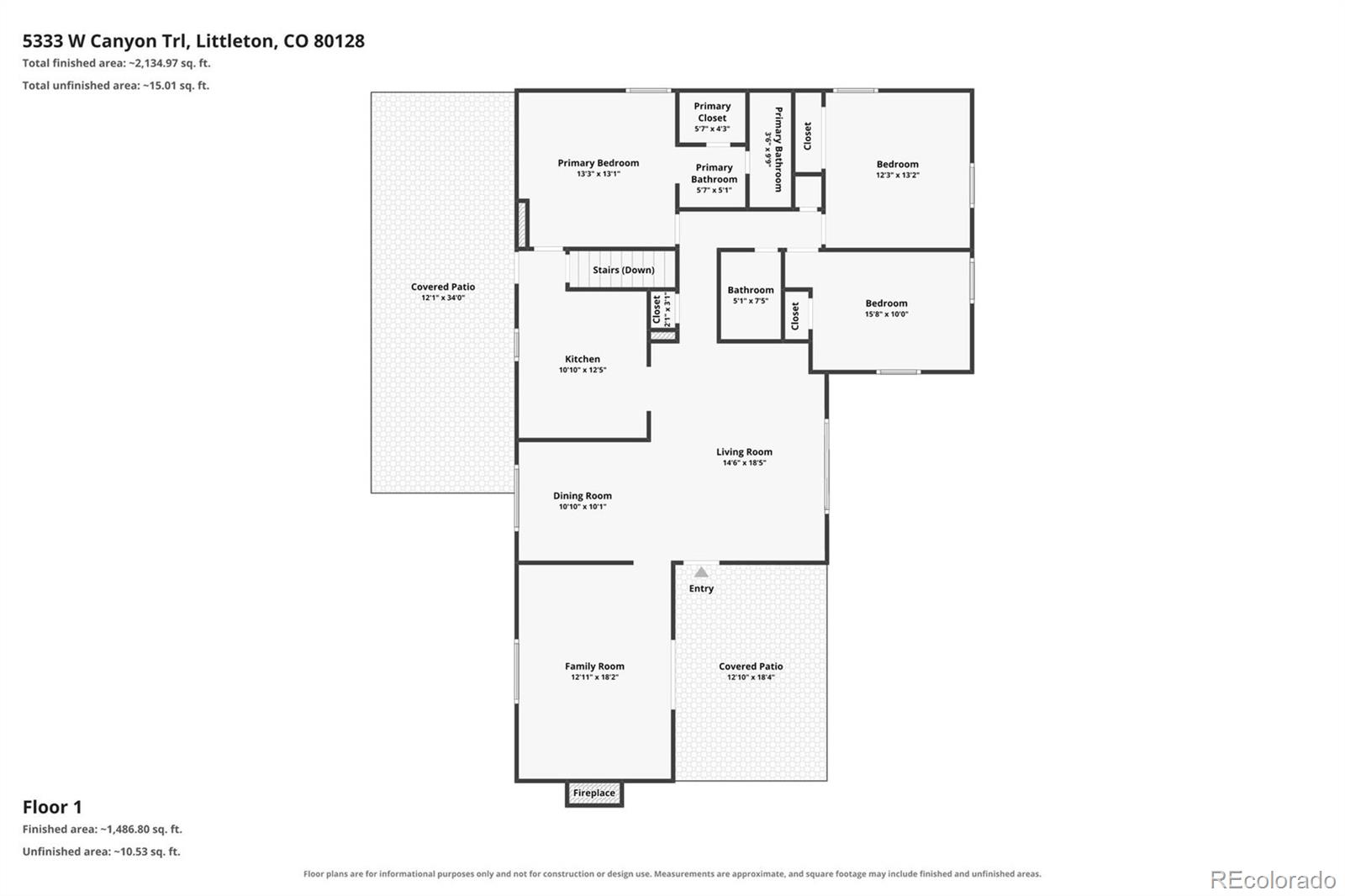 5333 W Canyon Trail Littleton CO 80128 | MLS #2692175 Image 40