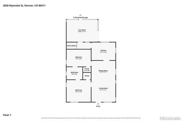 3828 Wyandot Street Denver CO 80211 | MLS #4189192 Image 33