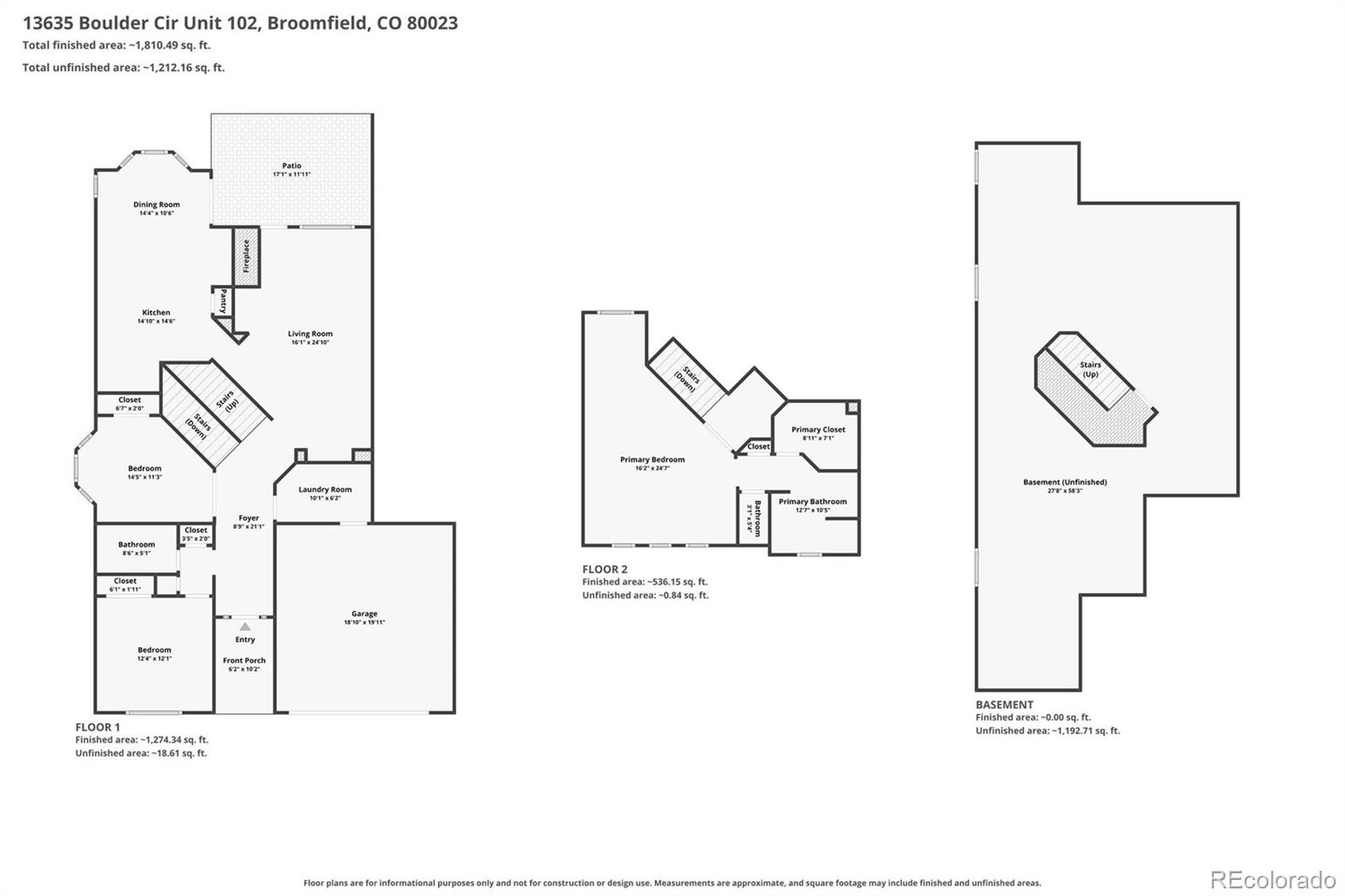 13635 Boulder Circle #102 Broomfield CO 80023 | MLS #7169616 Image 22