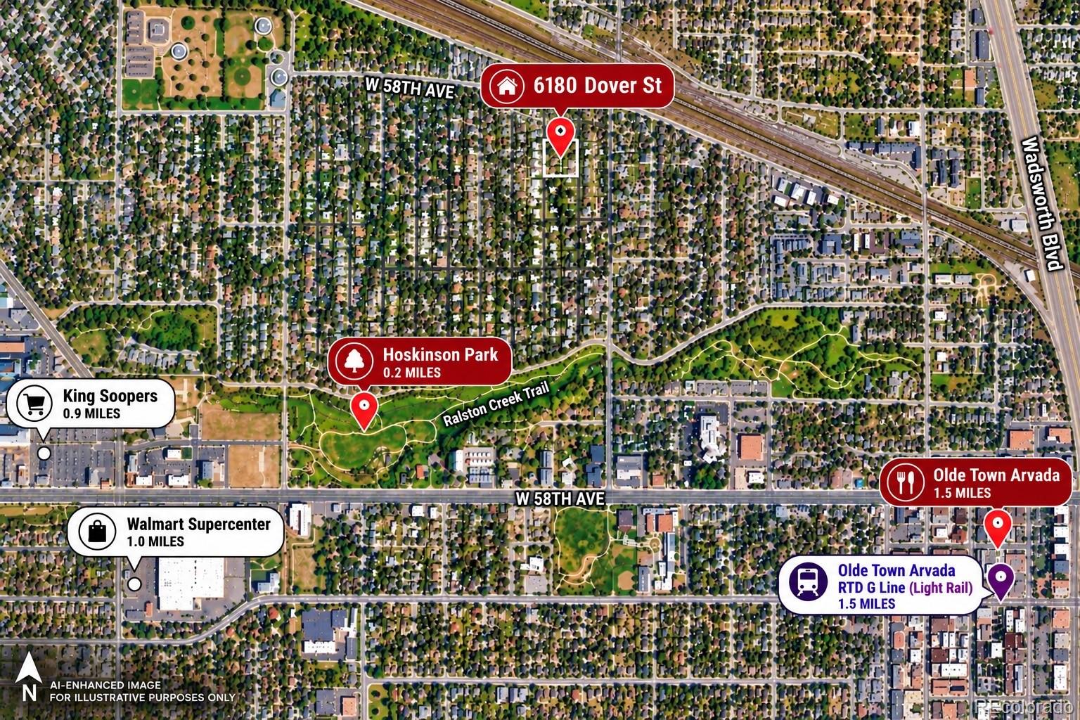 6180 Dover Street Arvada CO 80004 | MLS #8537593 Image 26